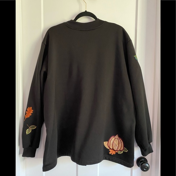 Ugly Fall Themed Sweater Cardigan XL - Picture 7 of 9